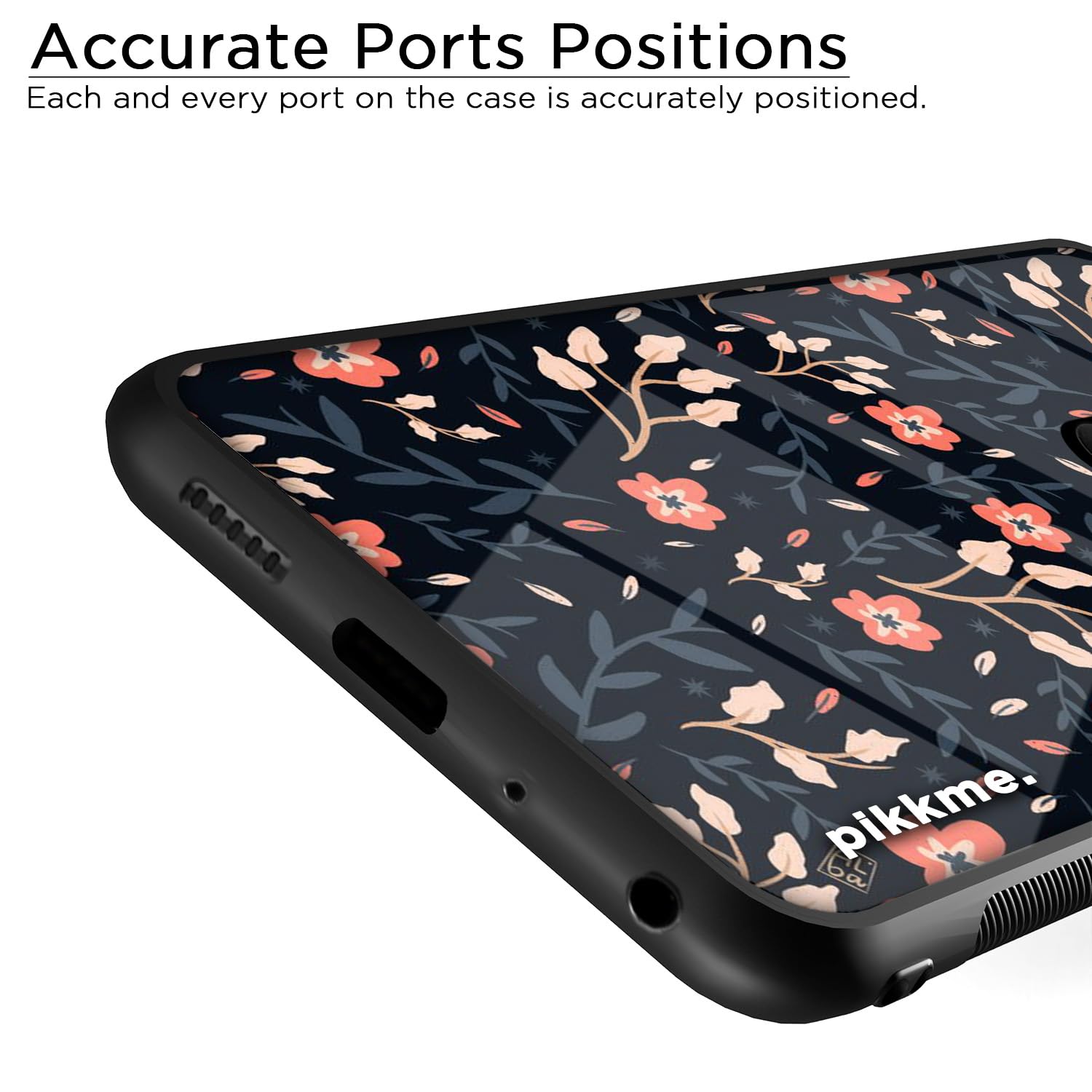 Redmi 9 Prime Flower mobile cover by Pikkme – photo 6