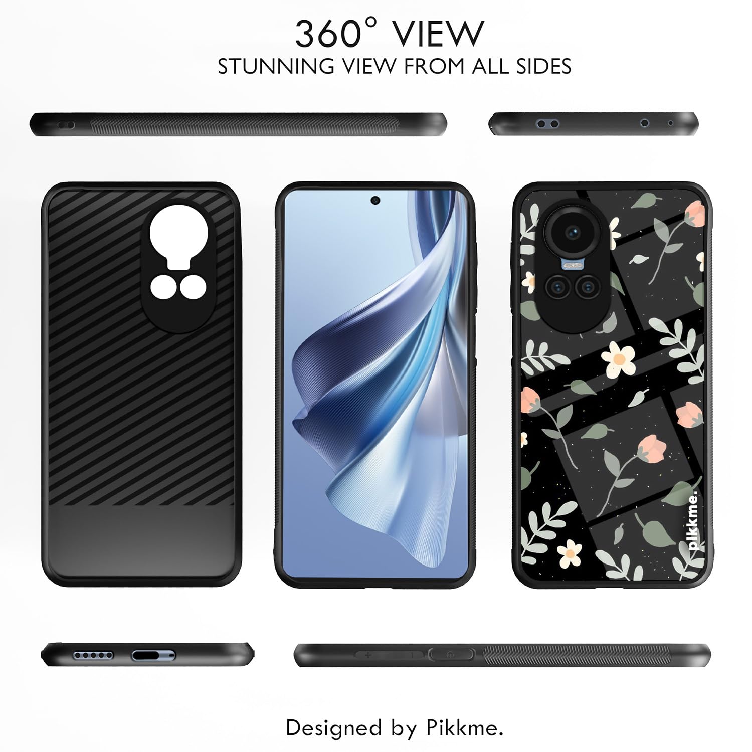 Pikkme Oppo Reno 10 5G Flower back cover – photo 2