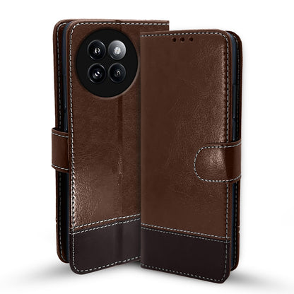 Xiaomi Civi 4 Pro/14 Civi 5G wallet flip cover in brown & coffee by Pikkme