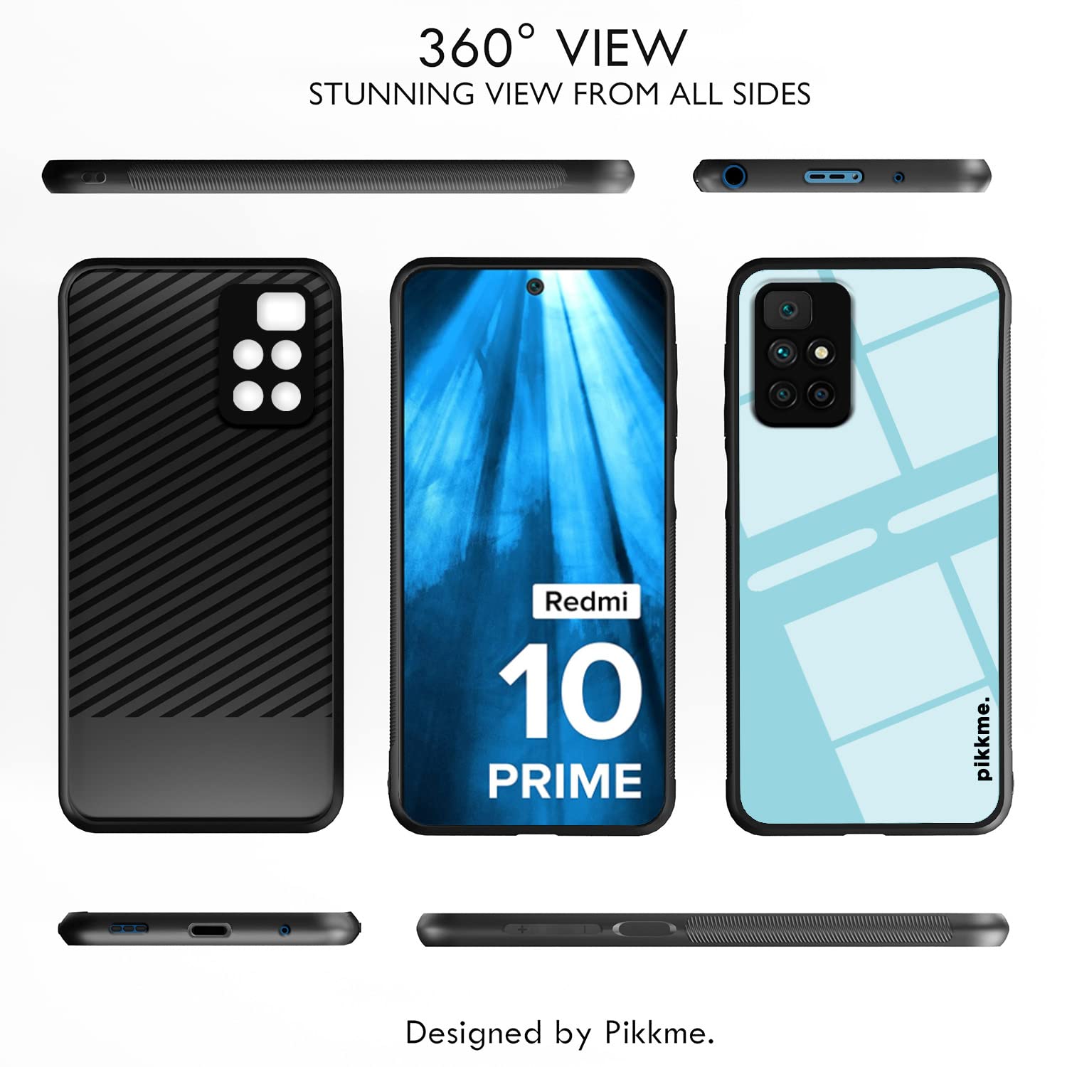 Redmi 10 Prime Hybrid mobile cover by Pikkme – photo 2