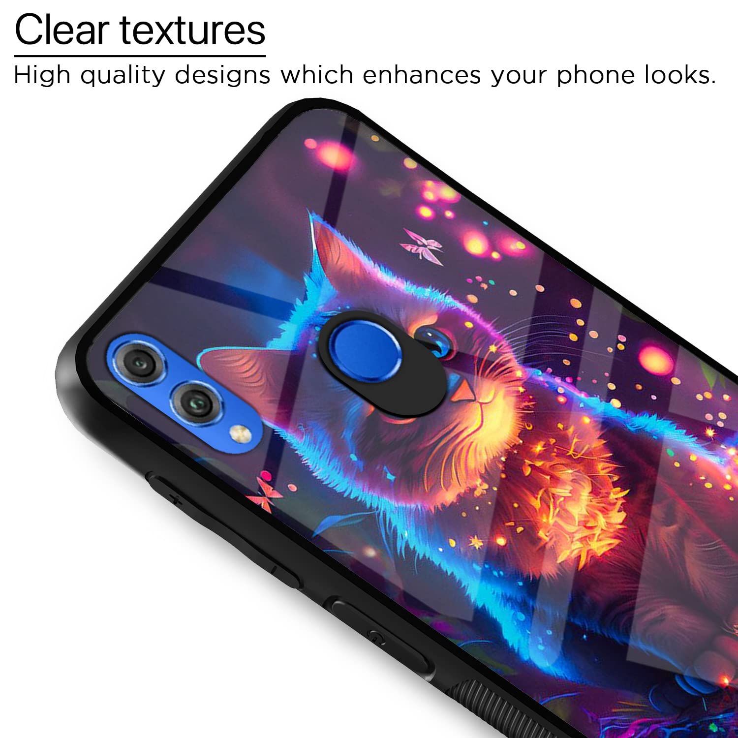 Pikkme Cat mobile back cover for Honor 8X – photo 4