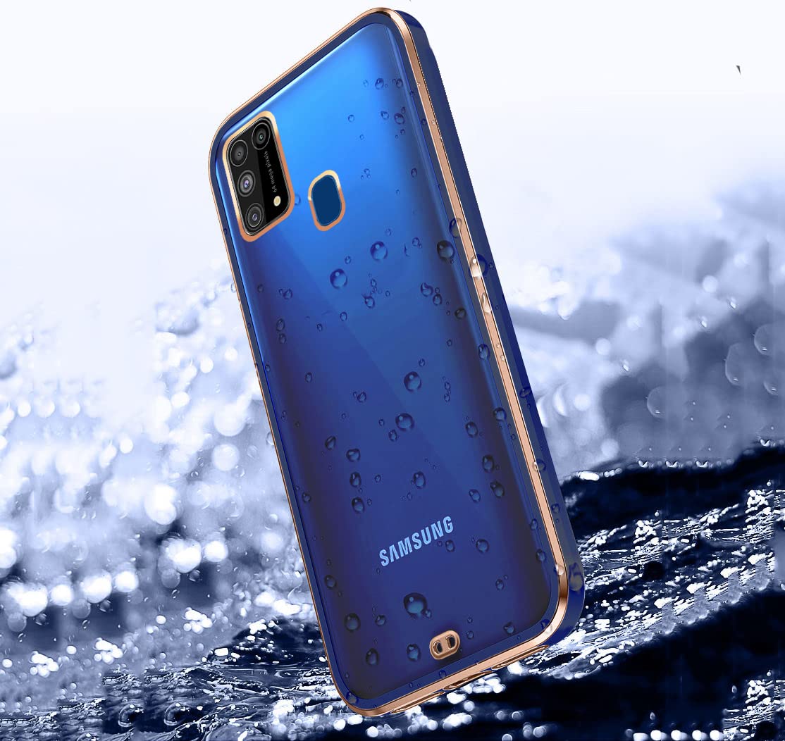 Pikkme Samsung M31/M31 Prime/F41 Chrome blue back cover – photo 2