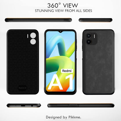 Redmi A1/A2 mobile back cover in grey by Pikkme – photo 3