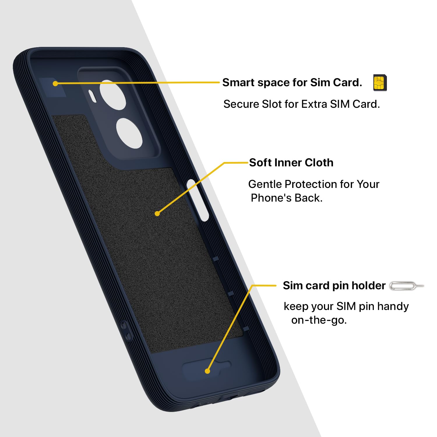 Pikkme Redmi 15A 5G blue phone cover – photo 6