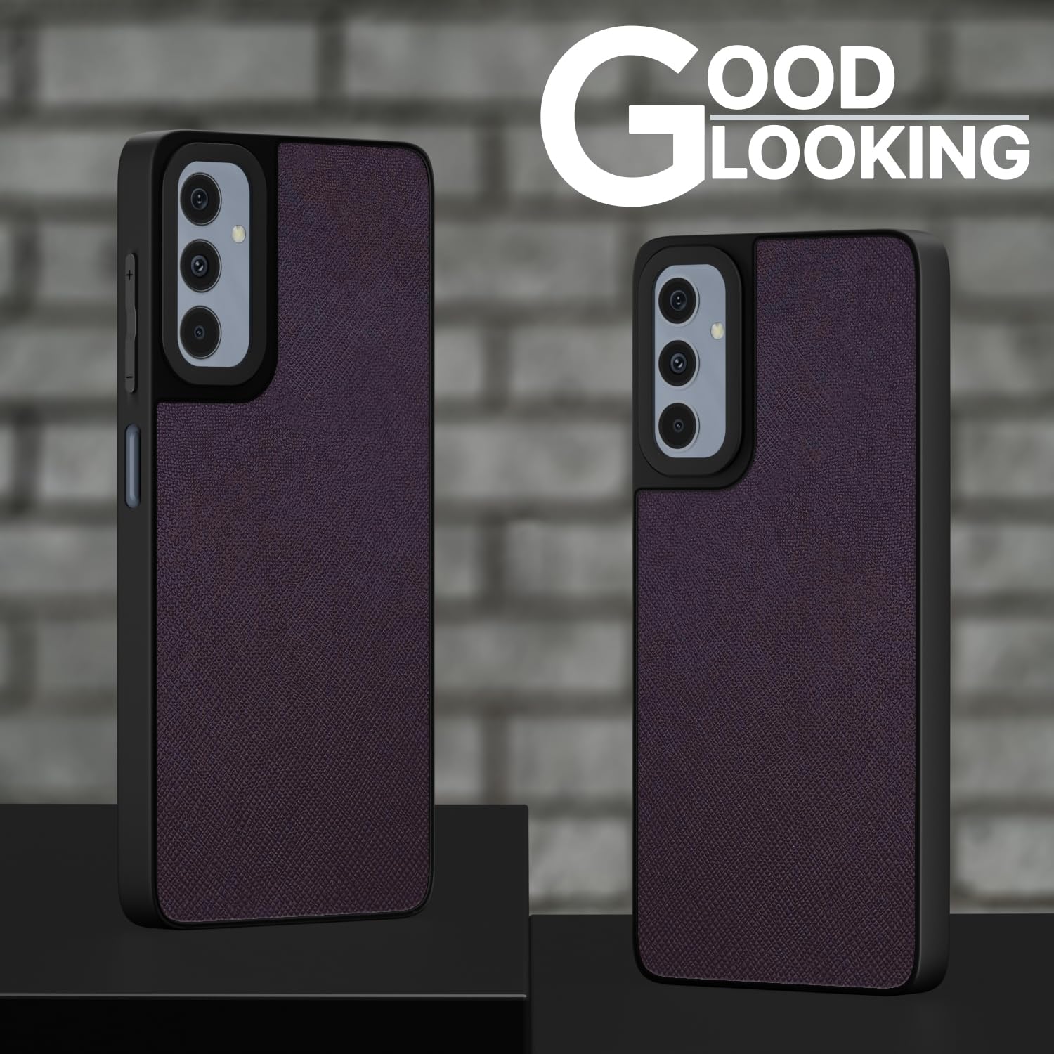 Samsung M35 5G mobile cover in cherry by Pikkme – photo 5