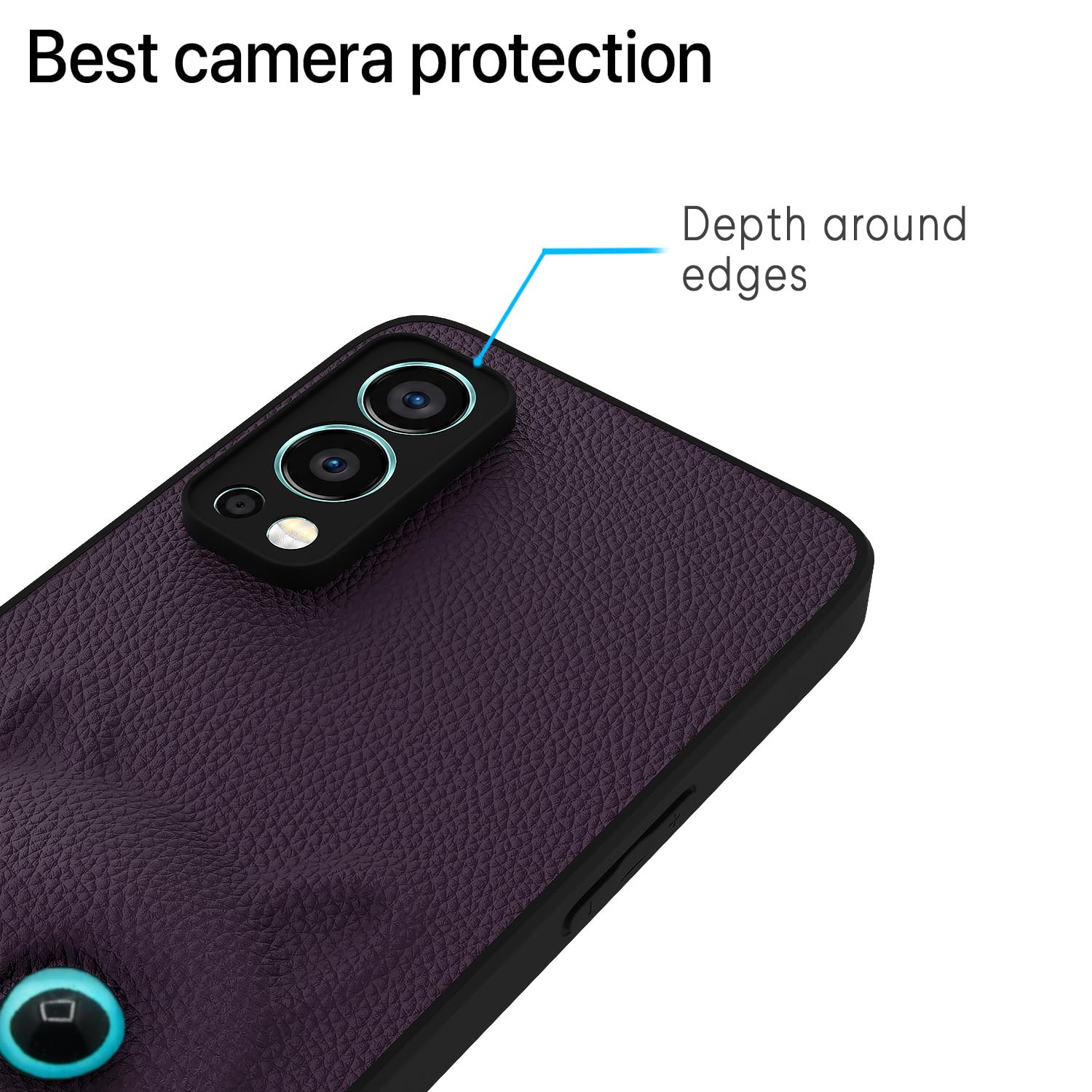 Dark purple Kitty back cover for OnePlus Nord 2 5G – Pikkme – photo 5