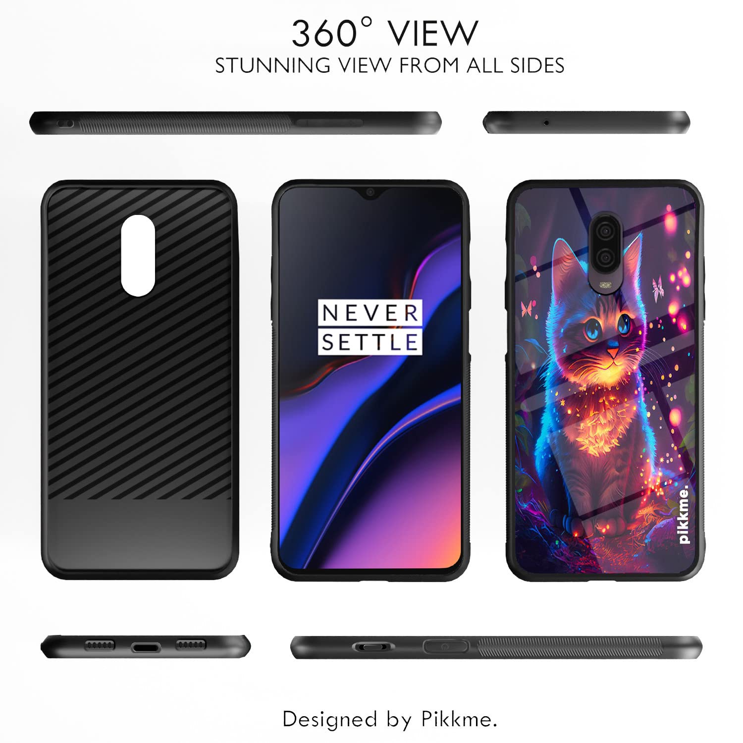 Cat Mobile back cover for OnePlus 6T – Pikkme – photo 2