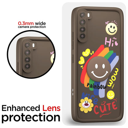 Pikkme brown Soft Silicone mobile cover for Redmi Note 8 – photo 5