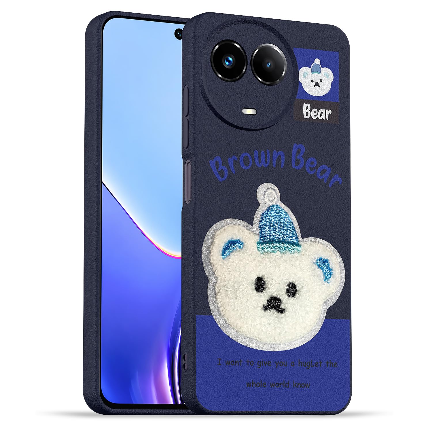 Pikkme Realme 11/11X 5G/Narzo 60X 5G blue mobile cover