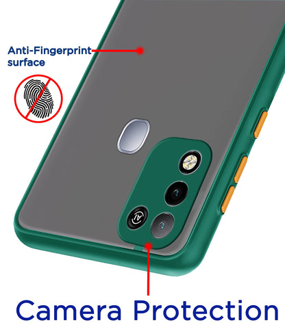 Infinix Smart 5 Hybrid phone cover in green by Pikkme – photo 2