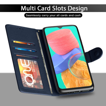 Pikkme Samsung M33 5G blue flip case – photo 5