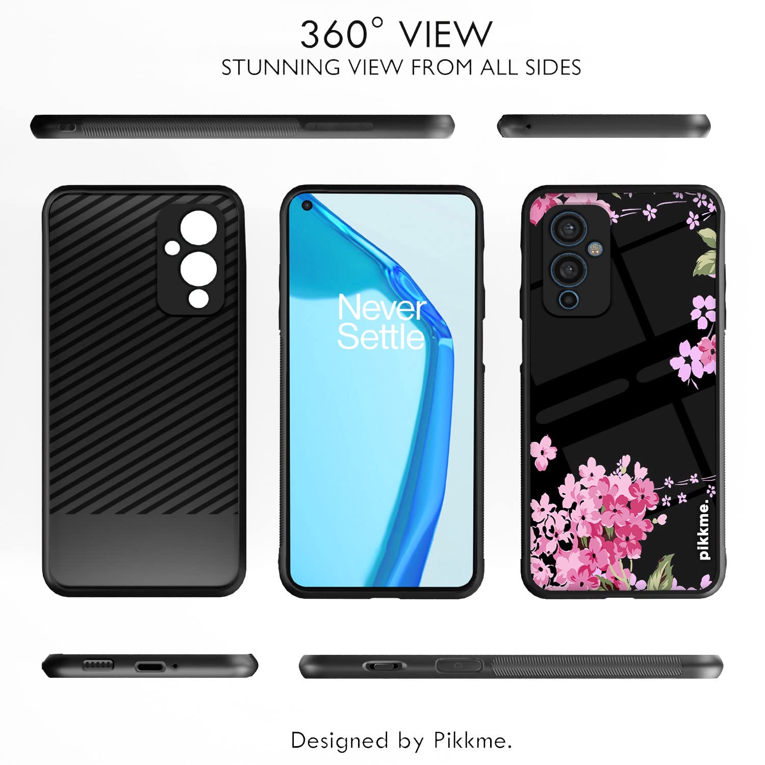 Flower Mobile back cover for OnePlus 9 – Pikkme – photo 2
