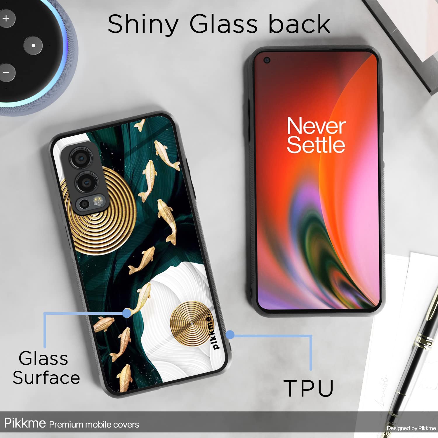 Pikkme OnePlus Nord 2 5G Flower back cover – photo 3