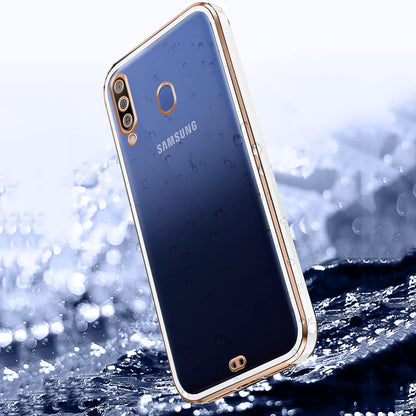 White Chrome mobile back cover for Samsung M30 – Pikkme – photo 2