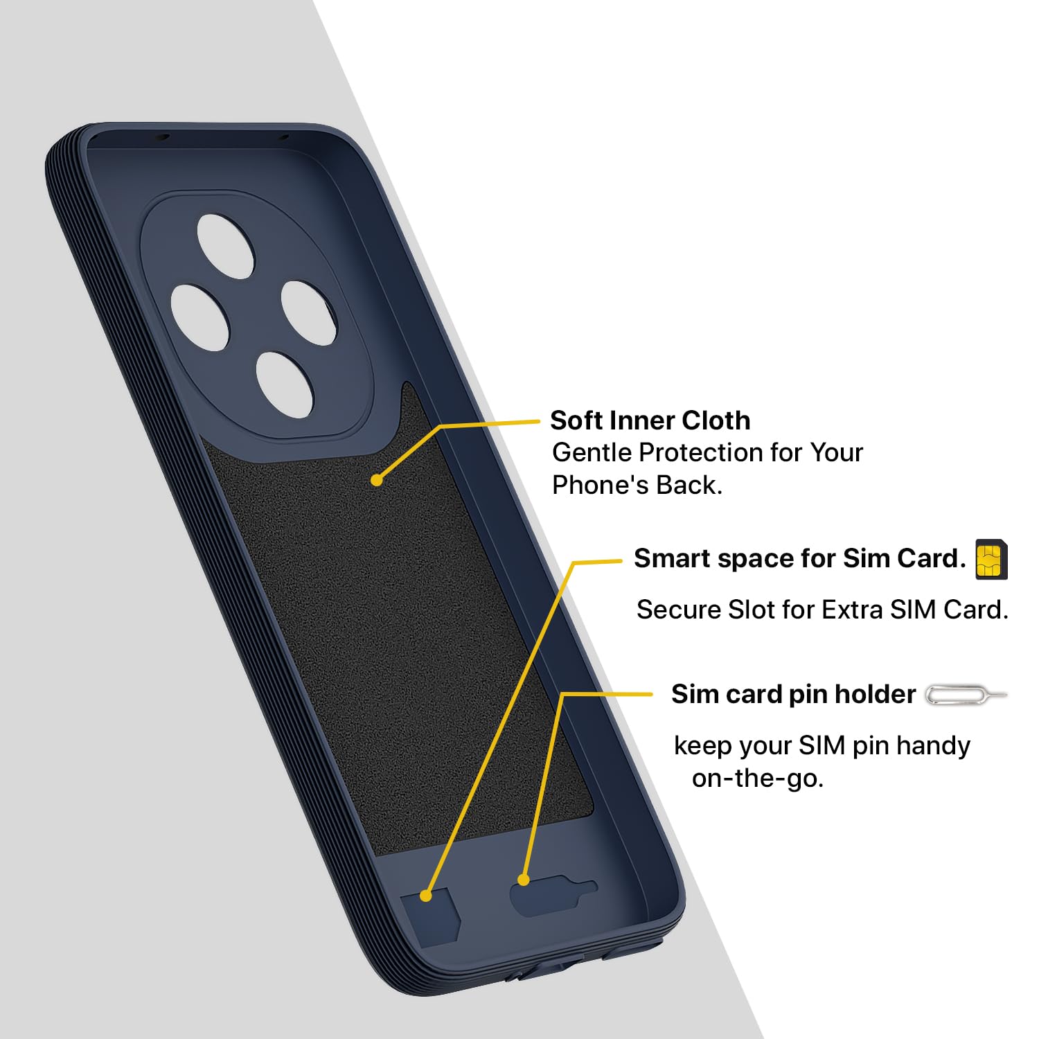 Pikkme blue back cover for Oppo F31 Pro 5G – photo 6