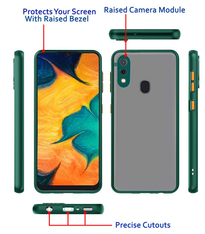 Samsung A20/A30/M10s back cover in green by Pikkme – photo 3