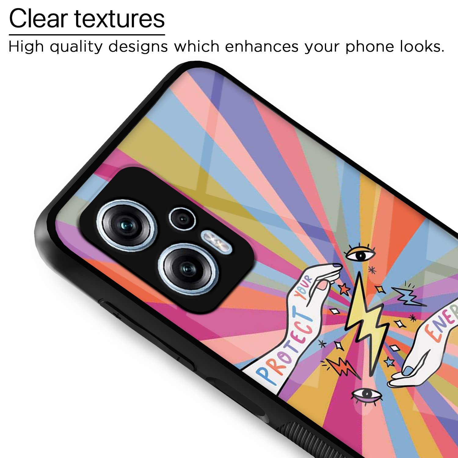 Redmi K50i 5G Hybrid mobile cover by Pikkme – photo 4