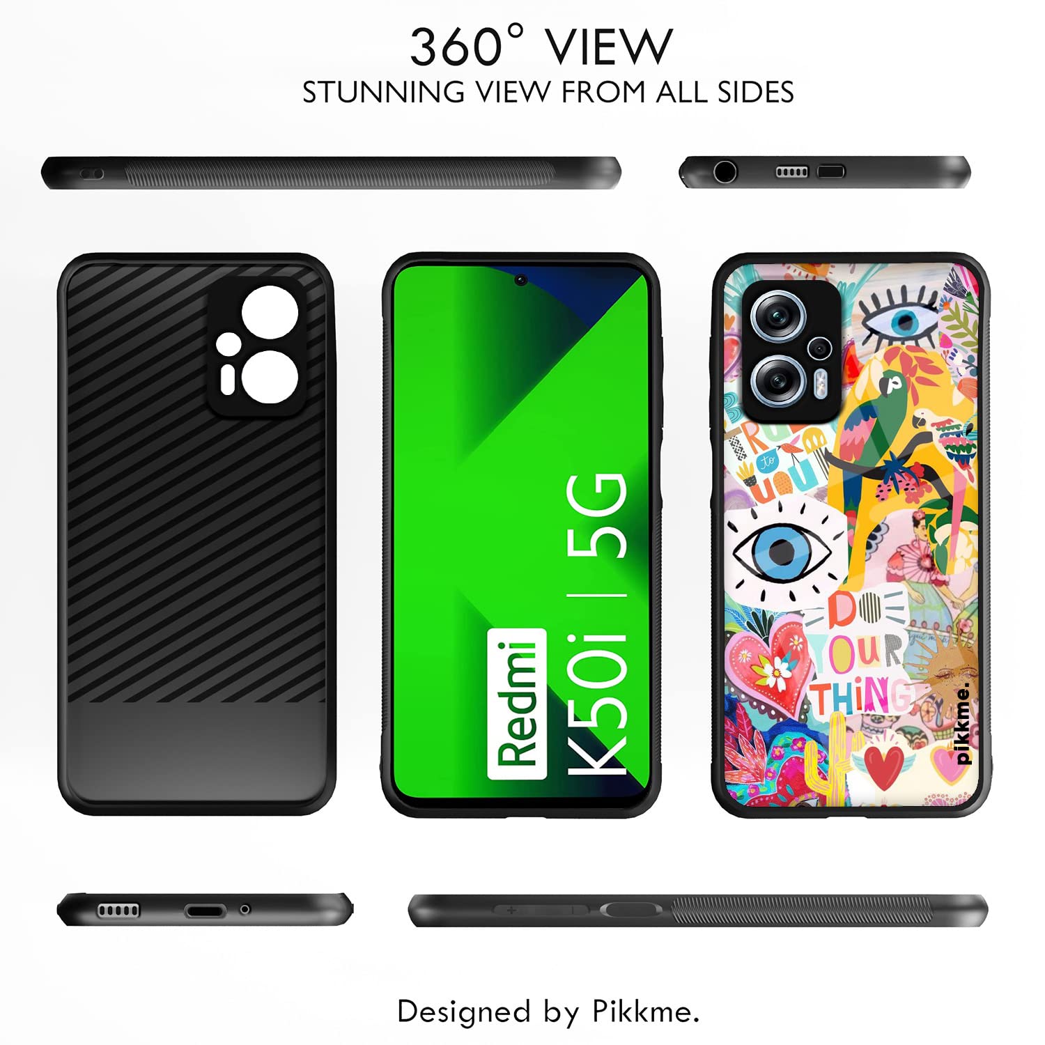 Pikkme Redmi K50i 5G mobile cover – photo 2