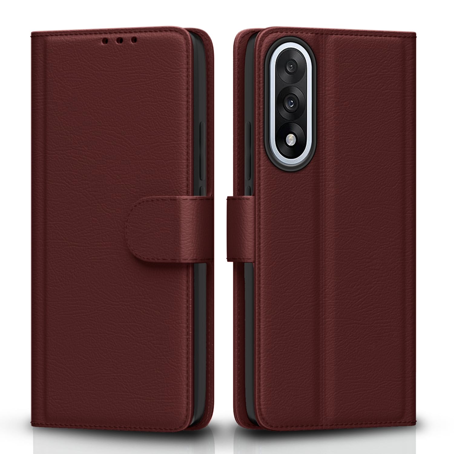 Brown mobile flip cover for OnePlus Nord 5 5G – Pikkme