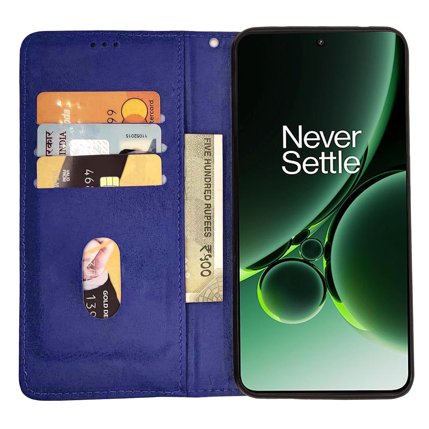 Blue wallet flip cover for OnePlus Nord 3 5G – Pikkme – photo 2