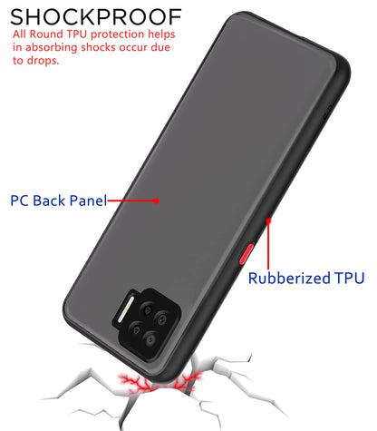 Pikkme Oppo F17 Pro Hybrid black mobile back cover – photo 4