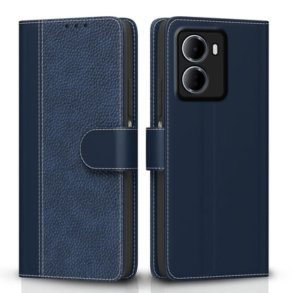 Pikkme Redmi 15A 5G Wallet blue wallet flip cover