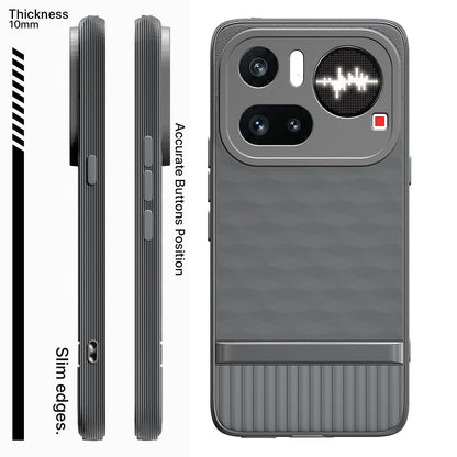 Pikkme grey Silicone mobile back cover for Nothing Phone 4a Pro 5G – photo 3