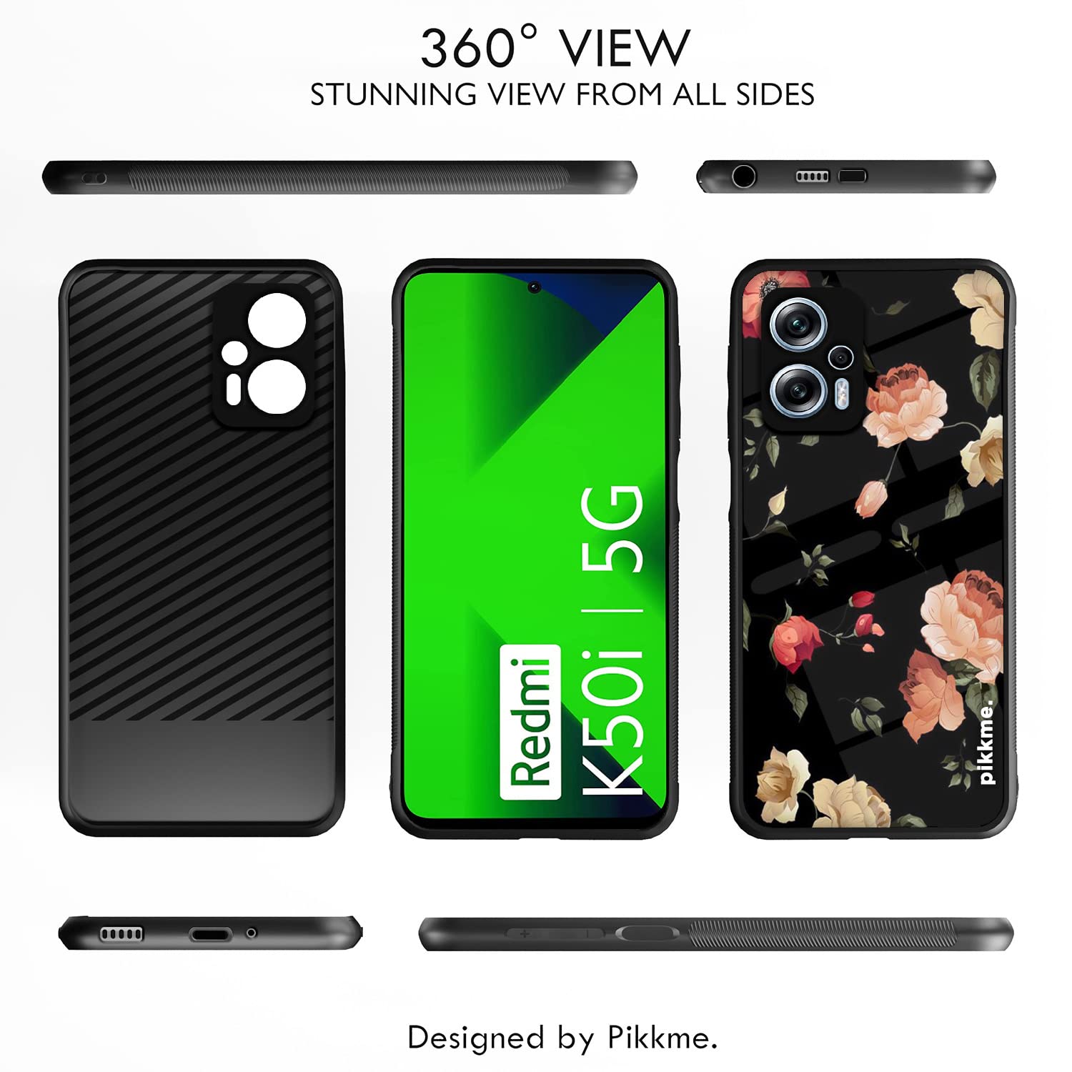 Redmi K50i 5G mobile back cover by Pikkme – photo 2