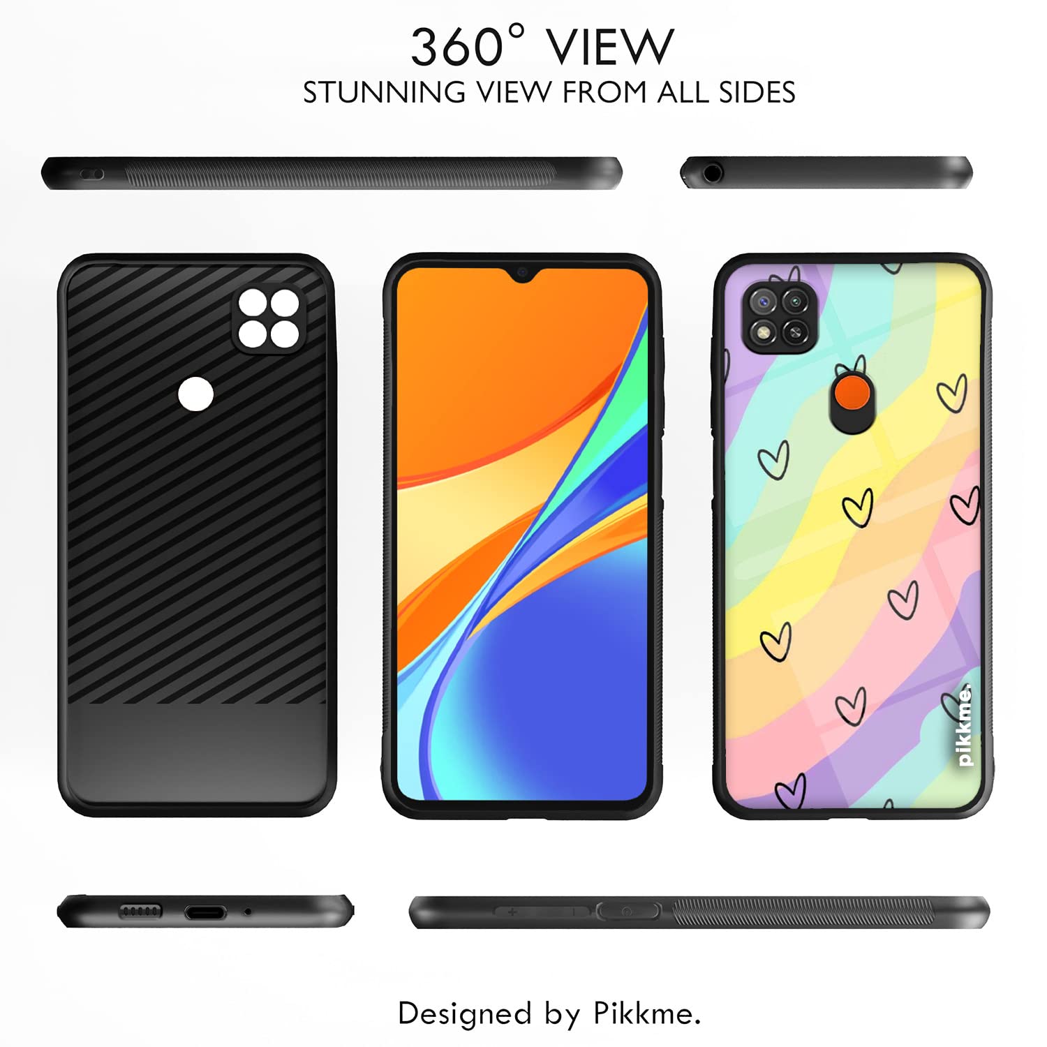 Redmi 10A/9, Poco C31 Hybrid mobile cover by Pikkme – photo 2