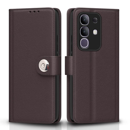 Pikkme coffee mobile flip cover for Vivo T4x/iQOO Z10x/Y31 Pro 5G