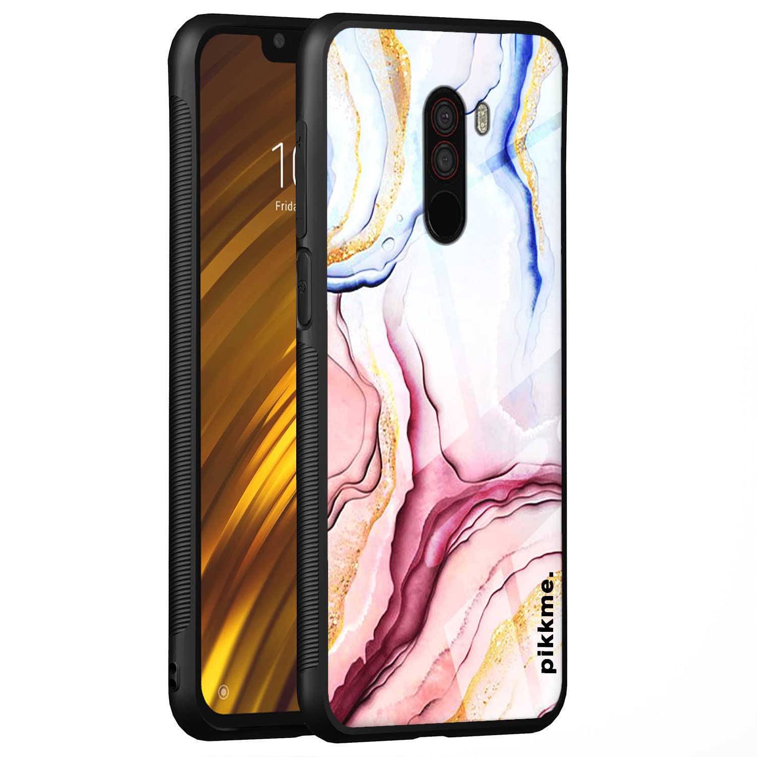 Pikkme Poco F1 Hybrid mobile back cover