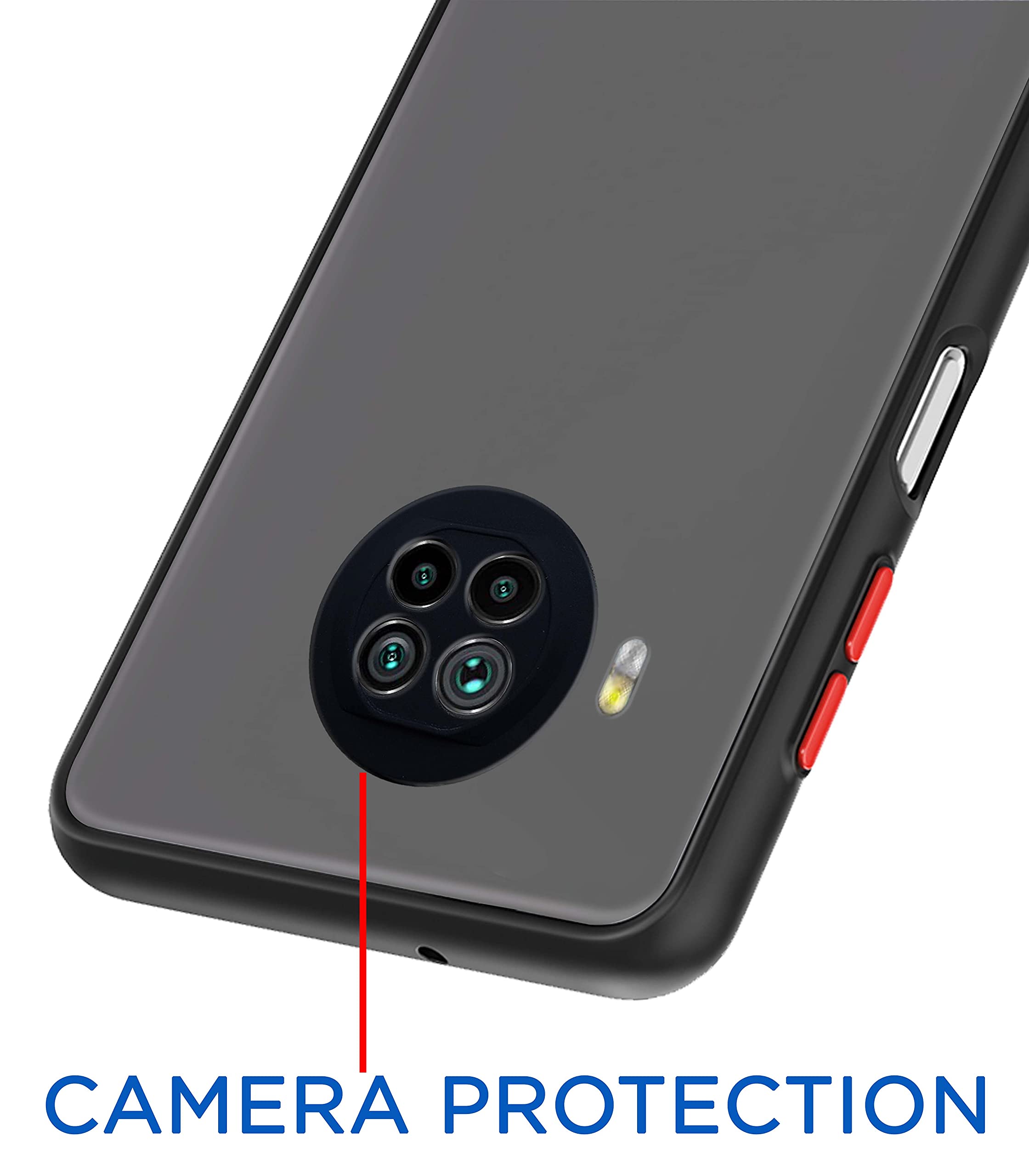 Pikkme tpu+plastic, black mobile back cover for Mi 10i 5G – photo 2
