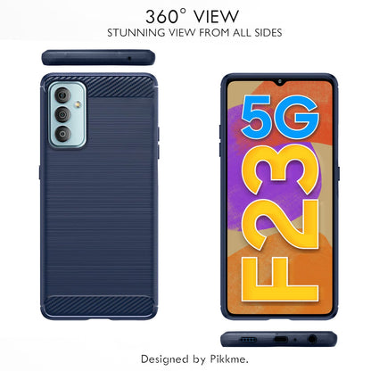 Pikkme Samsung F23 5G blue mobile back cover – photo 3