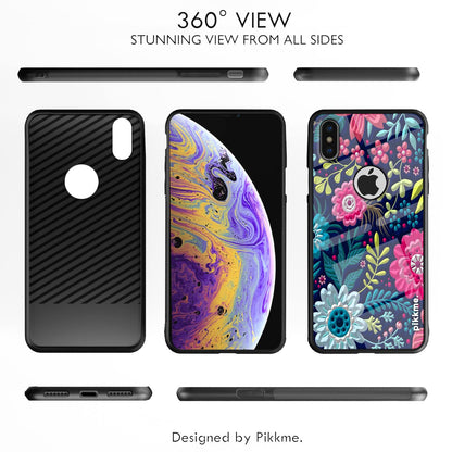 Pikkme iPhone X/XS Flower phone cover – photo 2
