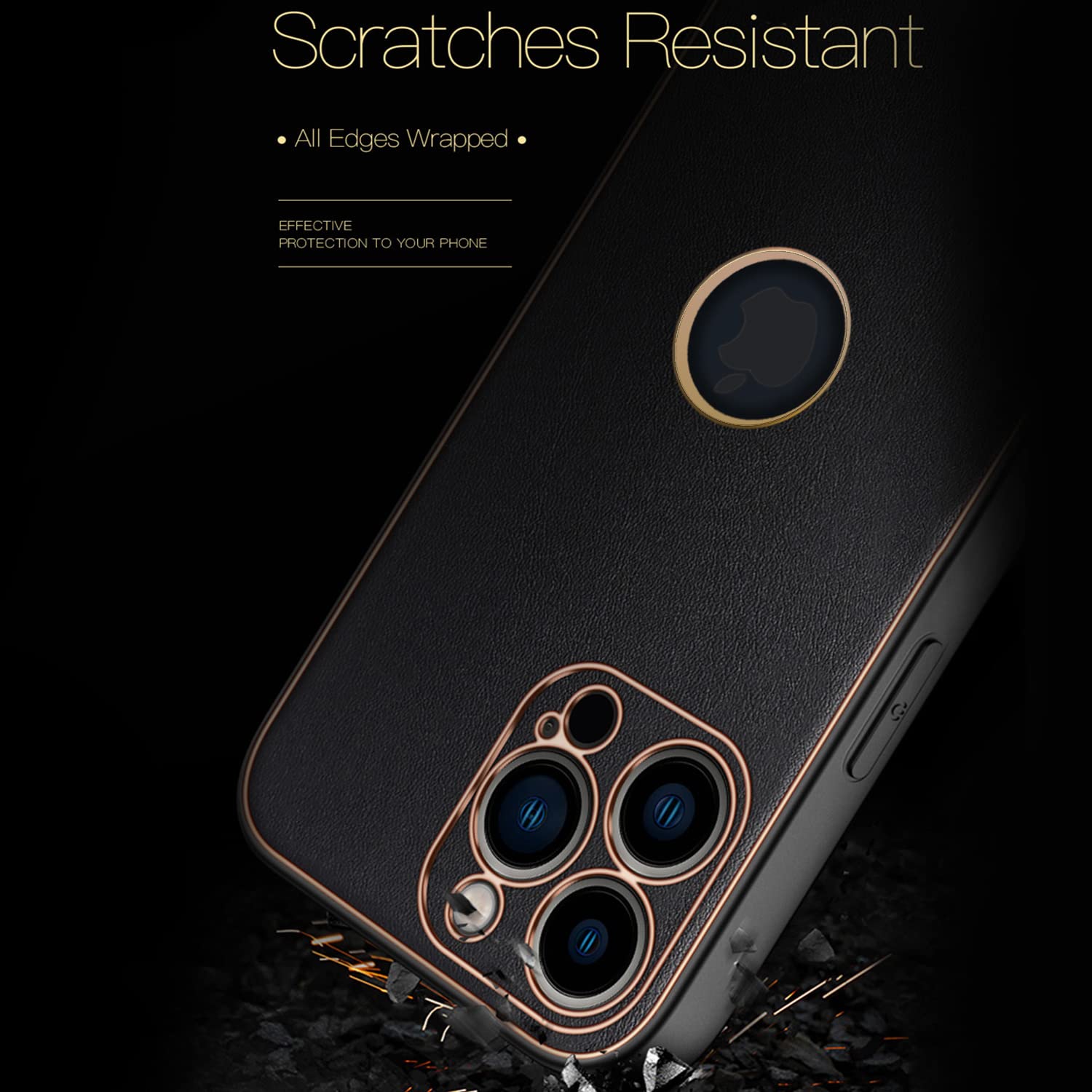 Black mobile cover for iPhone 14 Pro – Pikkme – photo 3