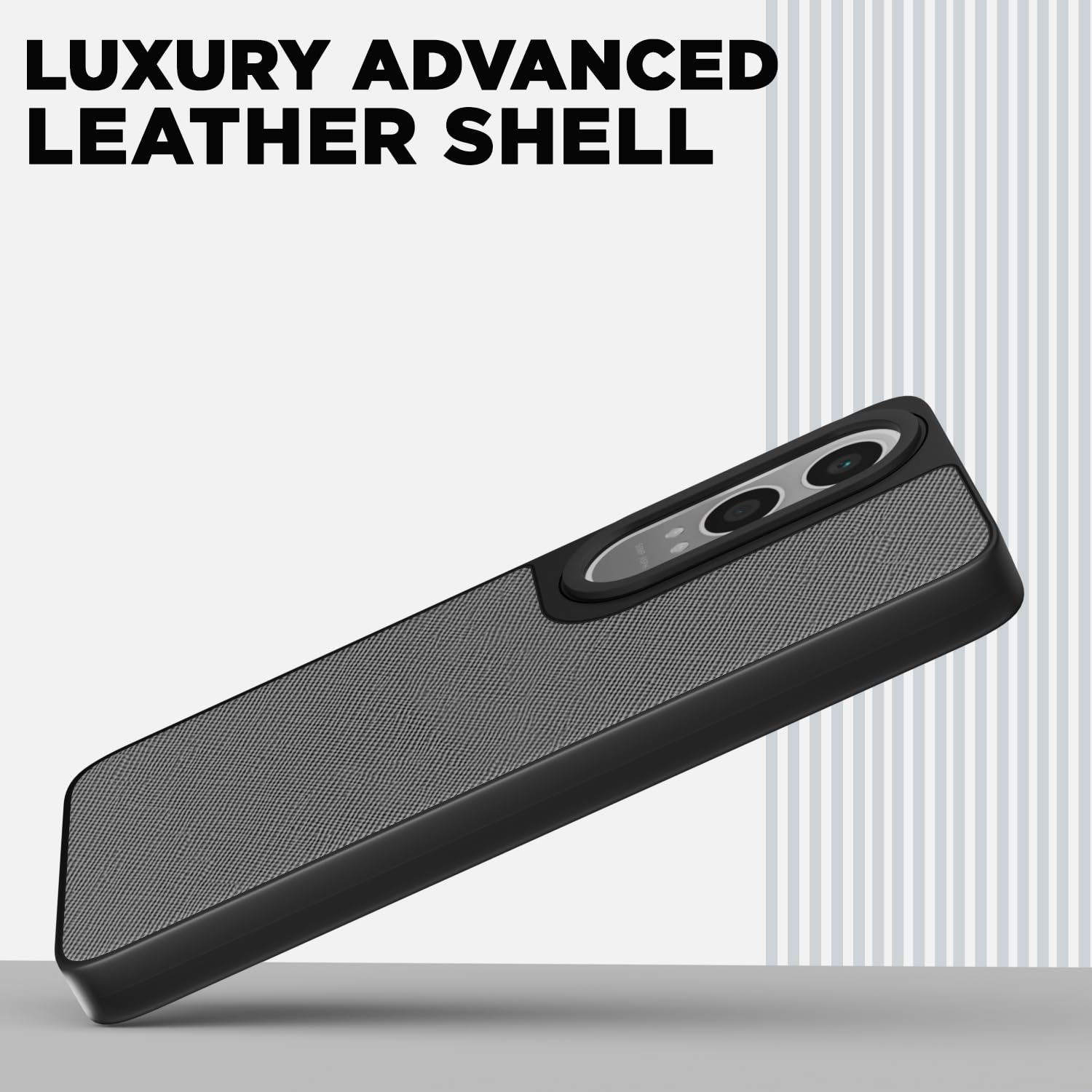 Pikkme OnePlus Nord CE 4 Lite 5G Leatherback grey mobile back cover – photo 2