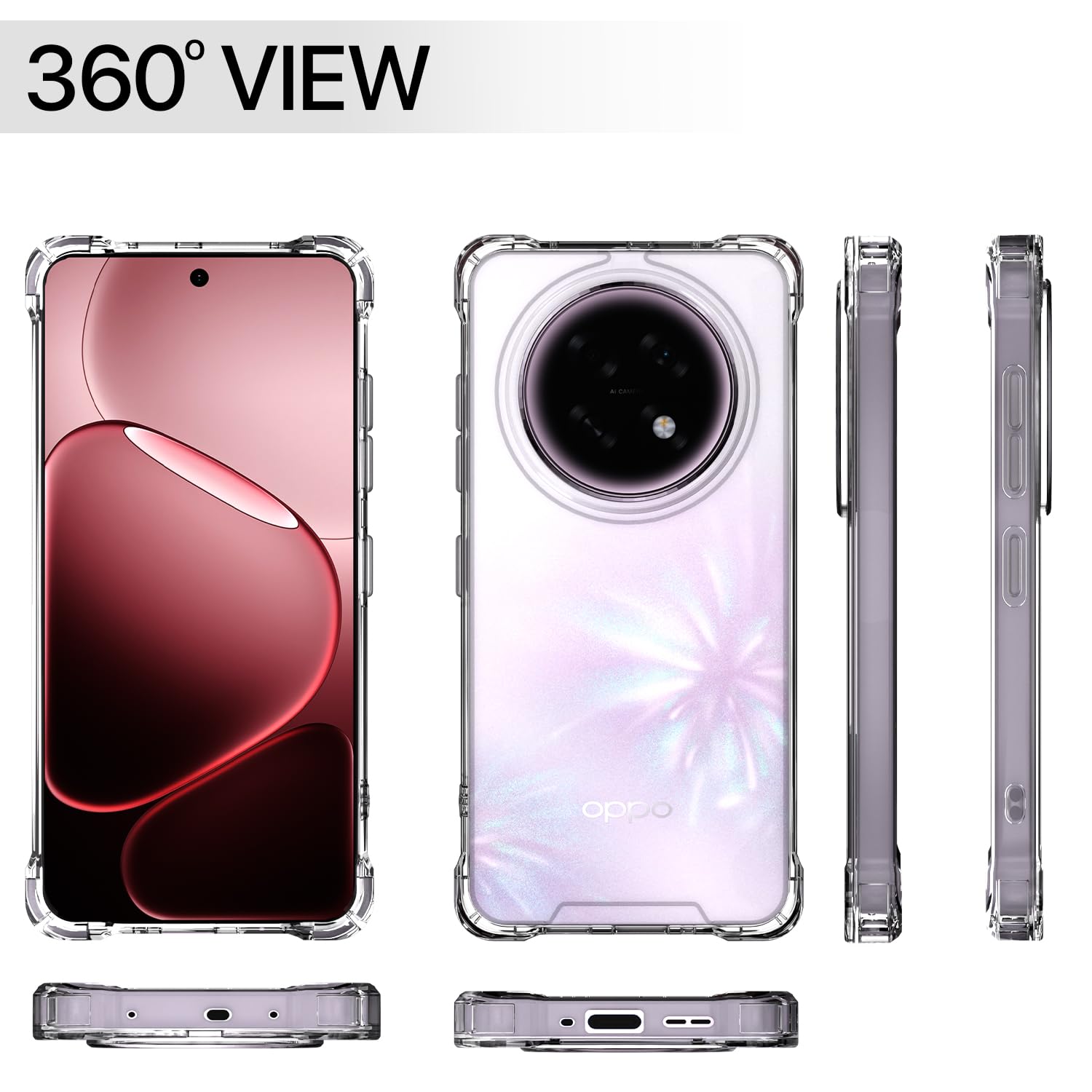 Transparent Clear mobile back cover for Oppo F31 Pro Plus 5G – Pikkme – photo 7