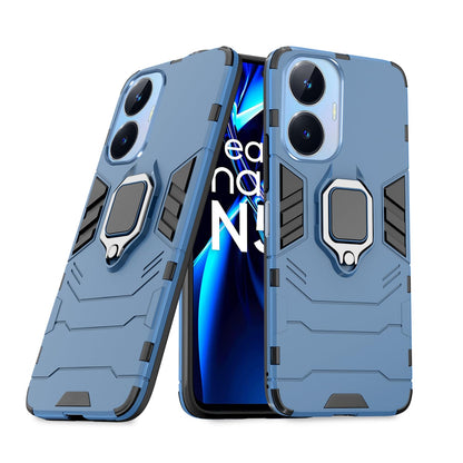 Realme Narzo N55/C55 back cover in blue by Pikkme