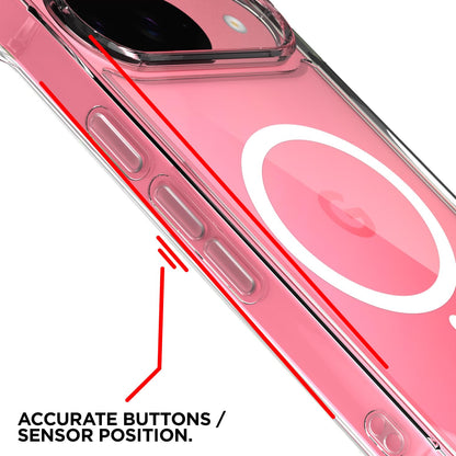 Pikkme transparent mag-safe MagSafe phone cover for Google Pixel 9/Pixel 10/Pixel 10 Pro 5G – photo 6