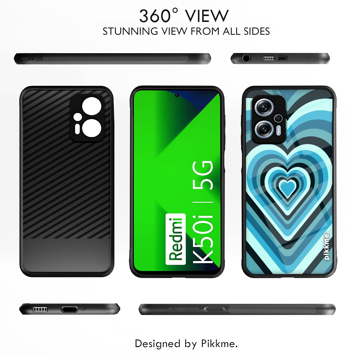 Redmi K50i 5G Hybrid phone cover by Pikkme – photo 2