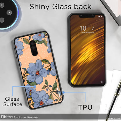Pikkme Flower back cover for Poco F1 – photo 3