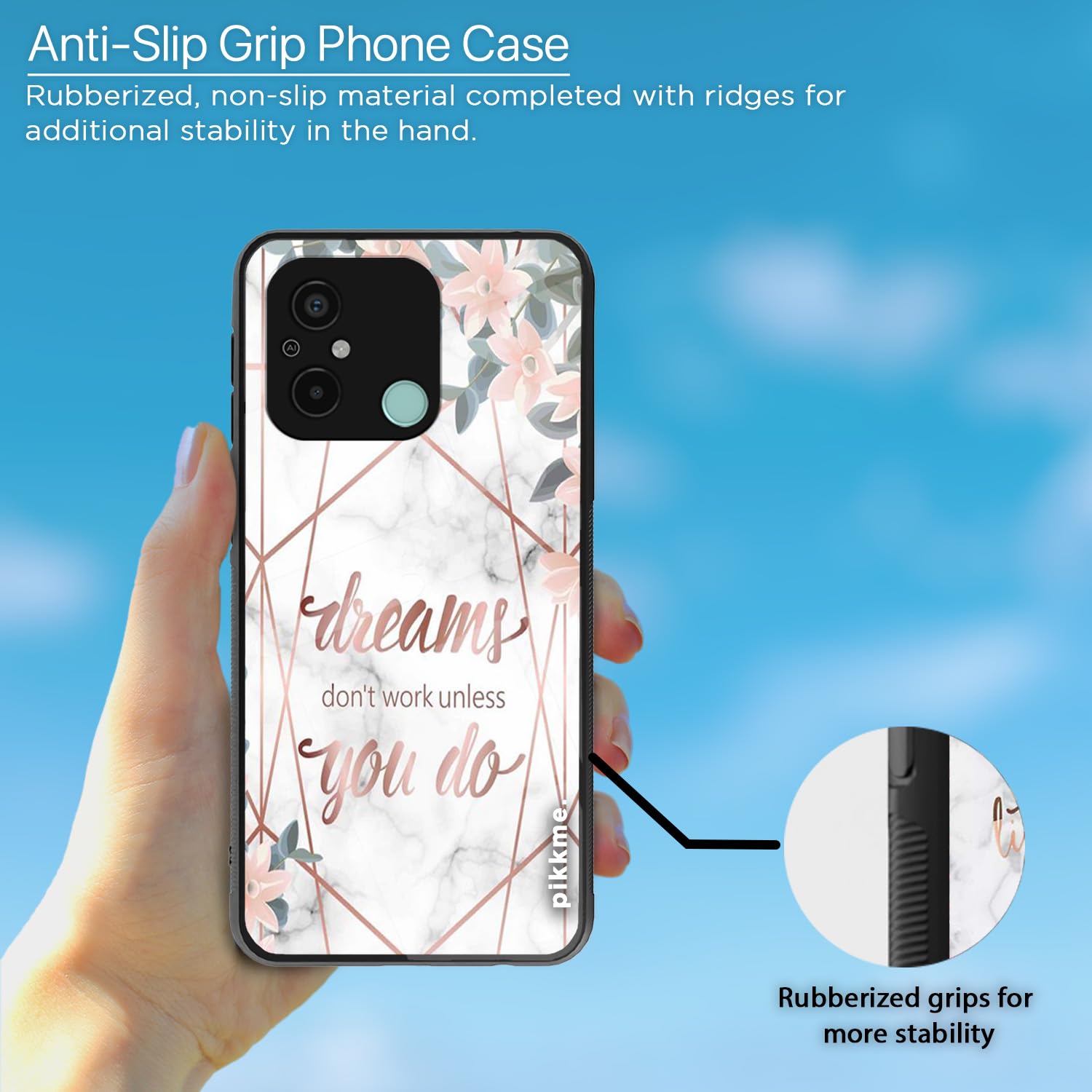 Redmi 12C/Poco C55 Hybrid phone cover by Pikkme – photo 5