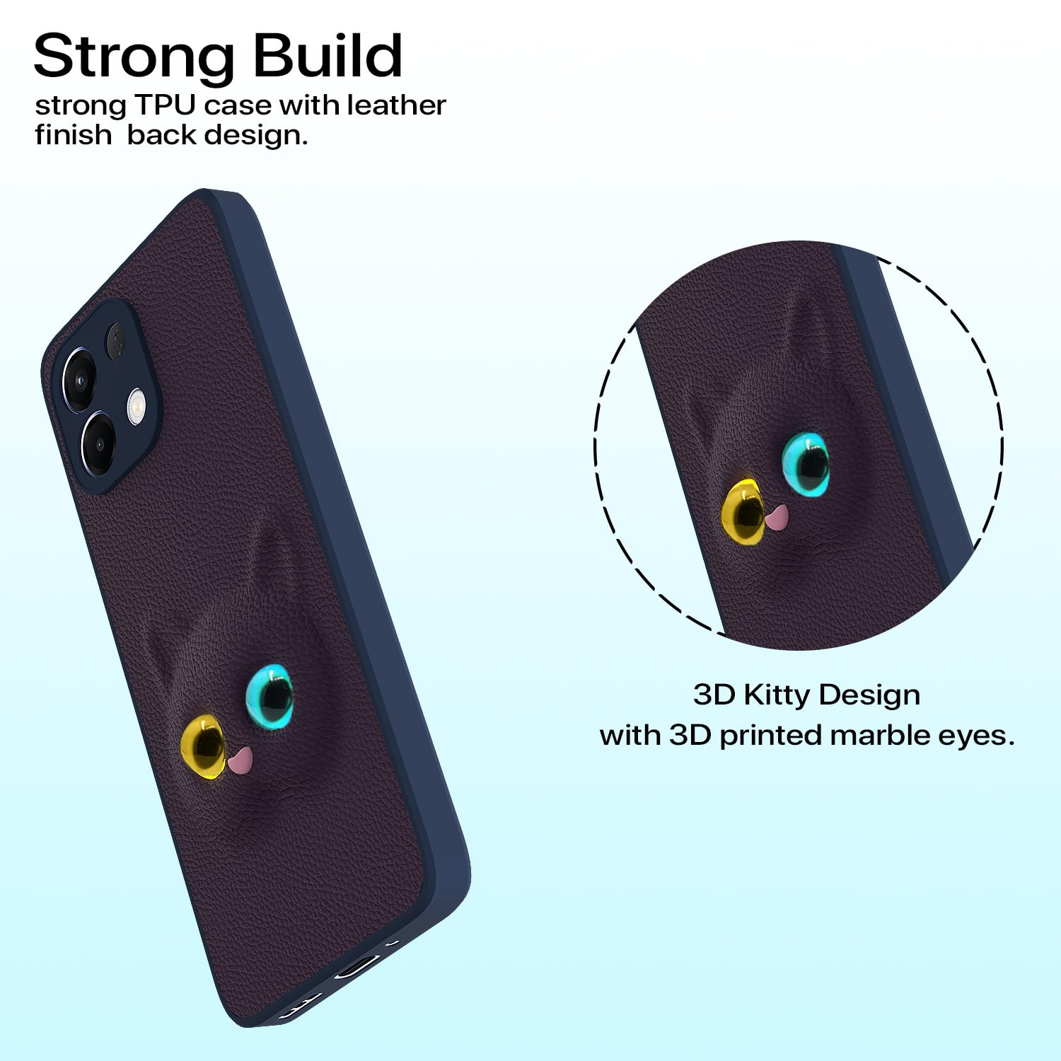 Pikkme purple Kitty mobile cover for Oppo K13 5G – photo 2