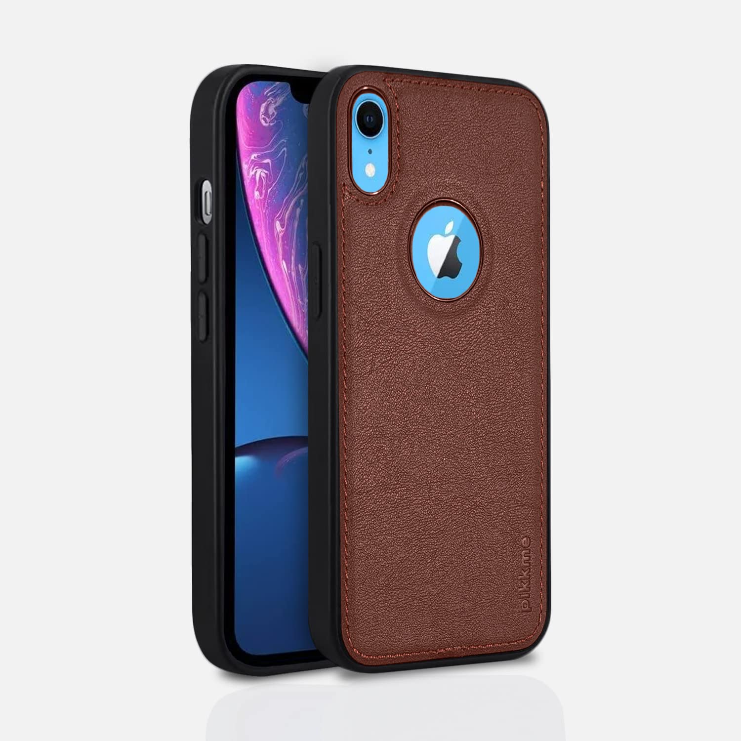 Pikkme brown mobile cover for iPhone XR