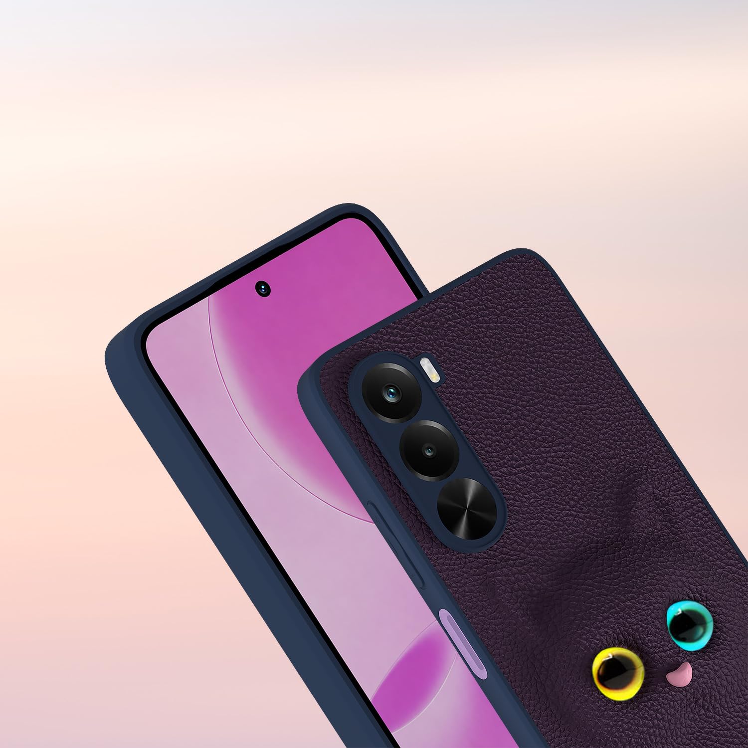 Pikkme purple Kitty mobile cover for Realme P4x 5G – photo 7
