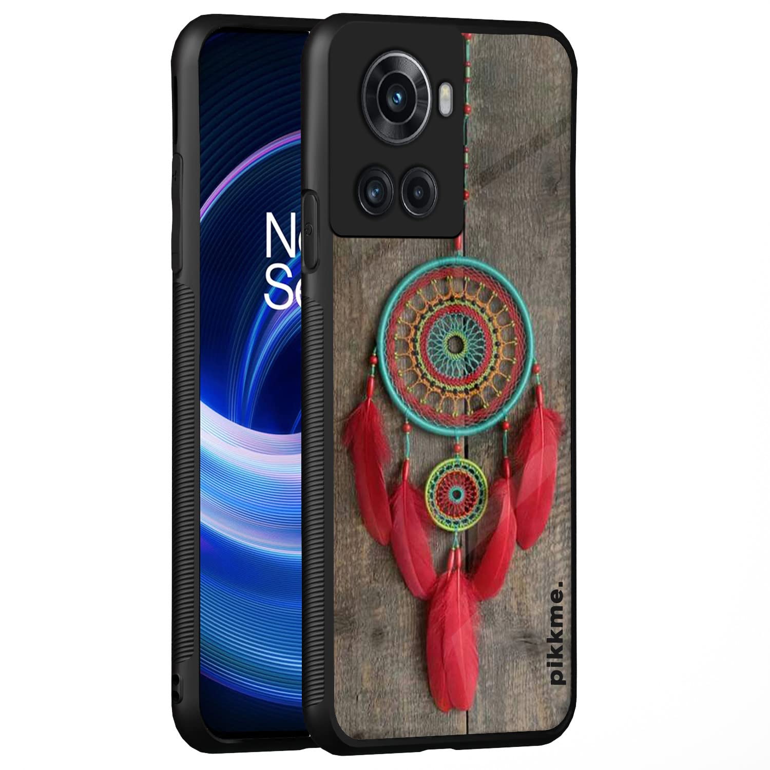 Pikkme Flower mobile back cover for OnePlus 10R
