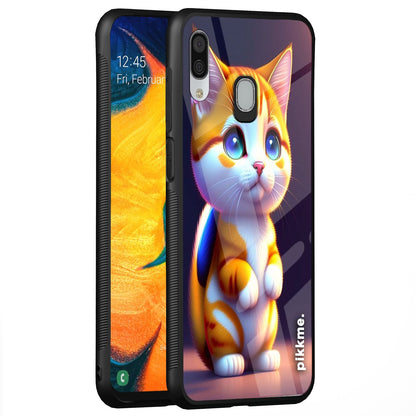 Pikkme Samsung A20/A30/M10s Cat mobile cover