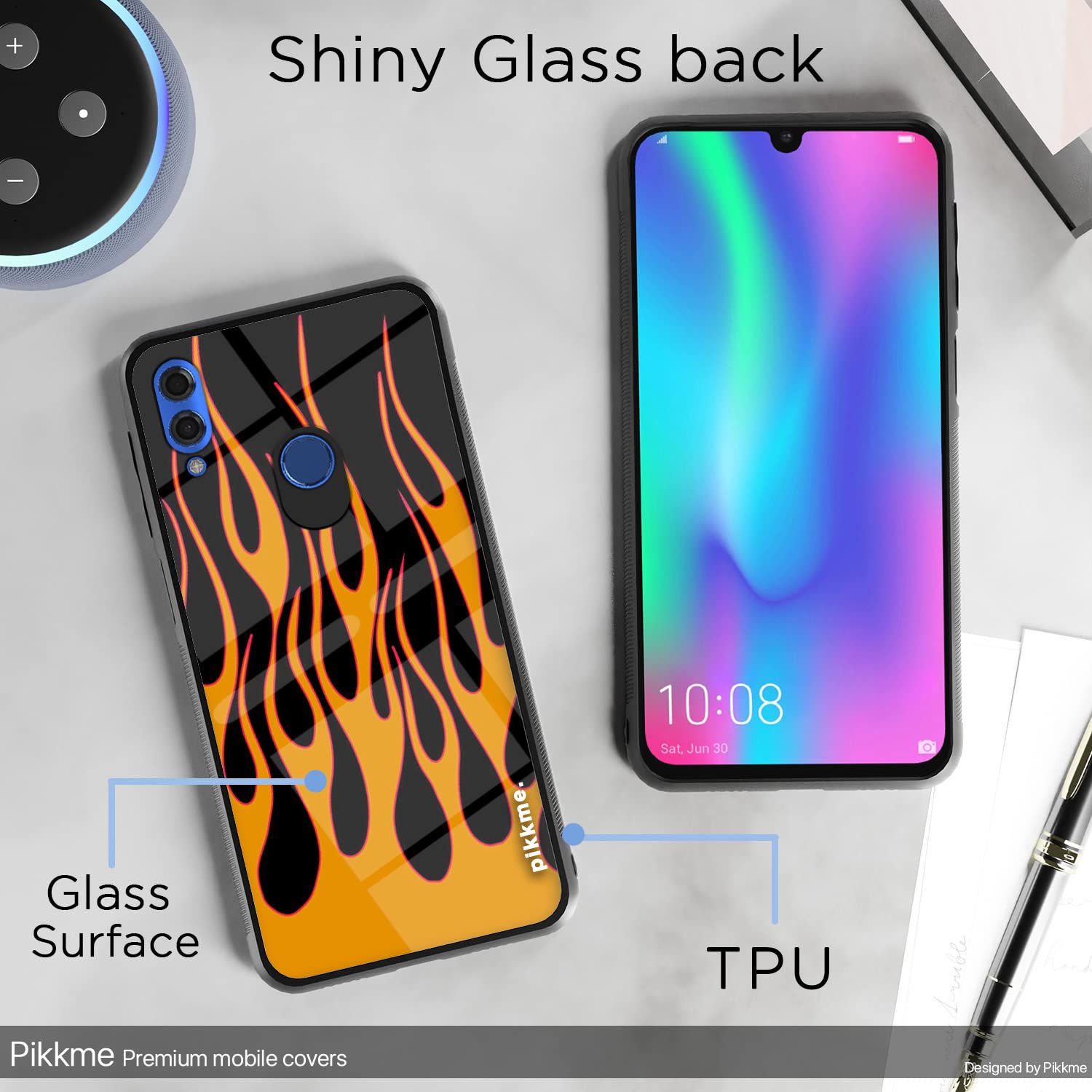 Honor 10 Lite Hybrid mobile back cover by Pikkme – photo 3