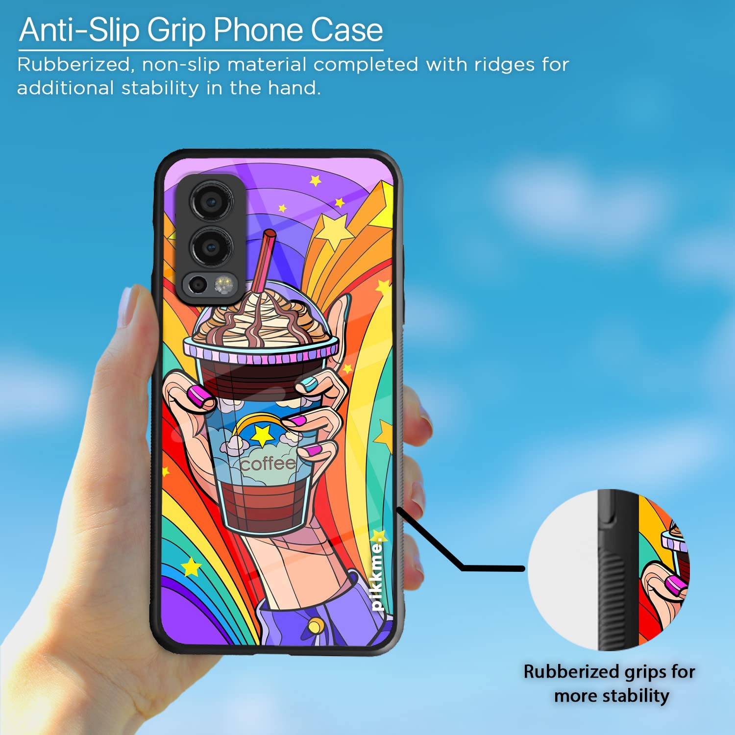 OnePlus Nord 2 5G Hybrid mobile back cover by Pikkme – photo 5