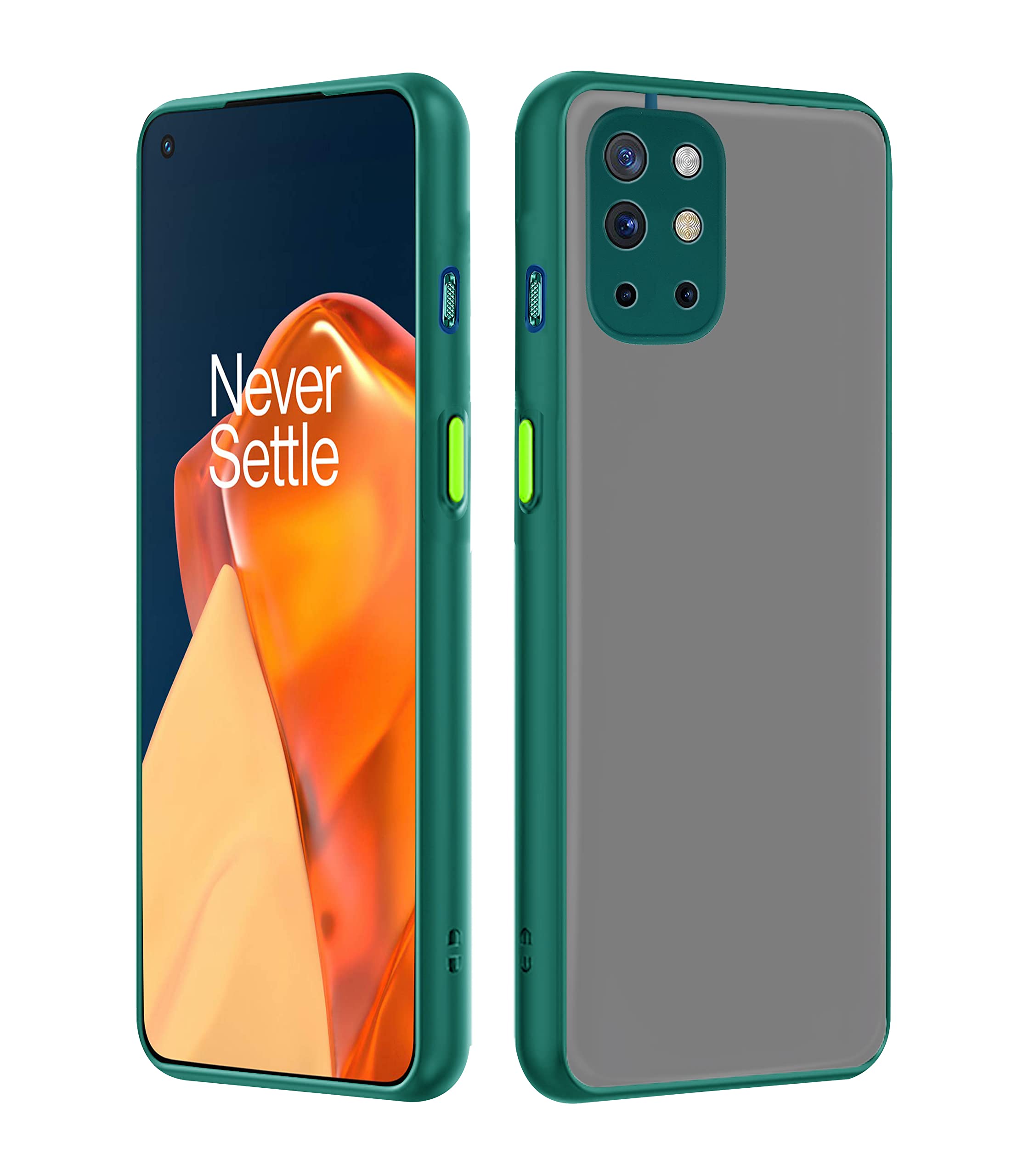 Pikkme OnePlus 8T Matte light green mobile back cover